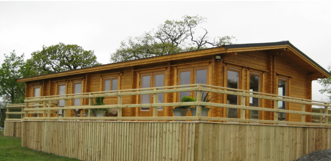 2 Bedroom Mobile Log Home