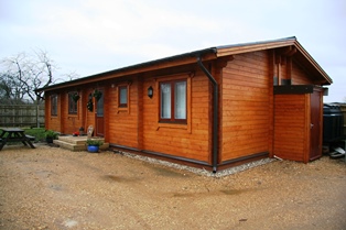 3 Bed Transportable Log Chalets